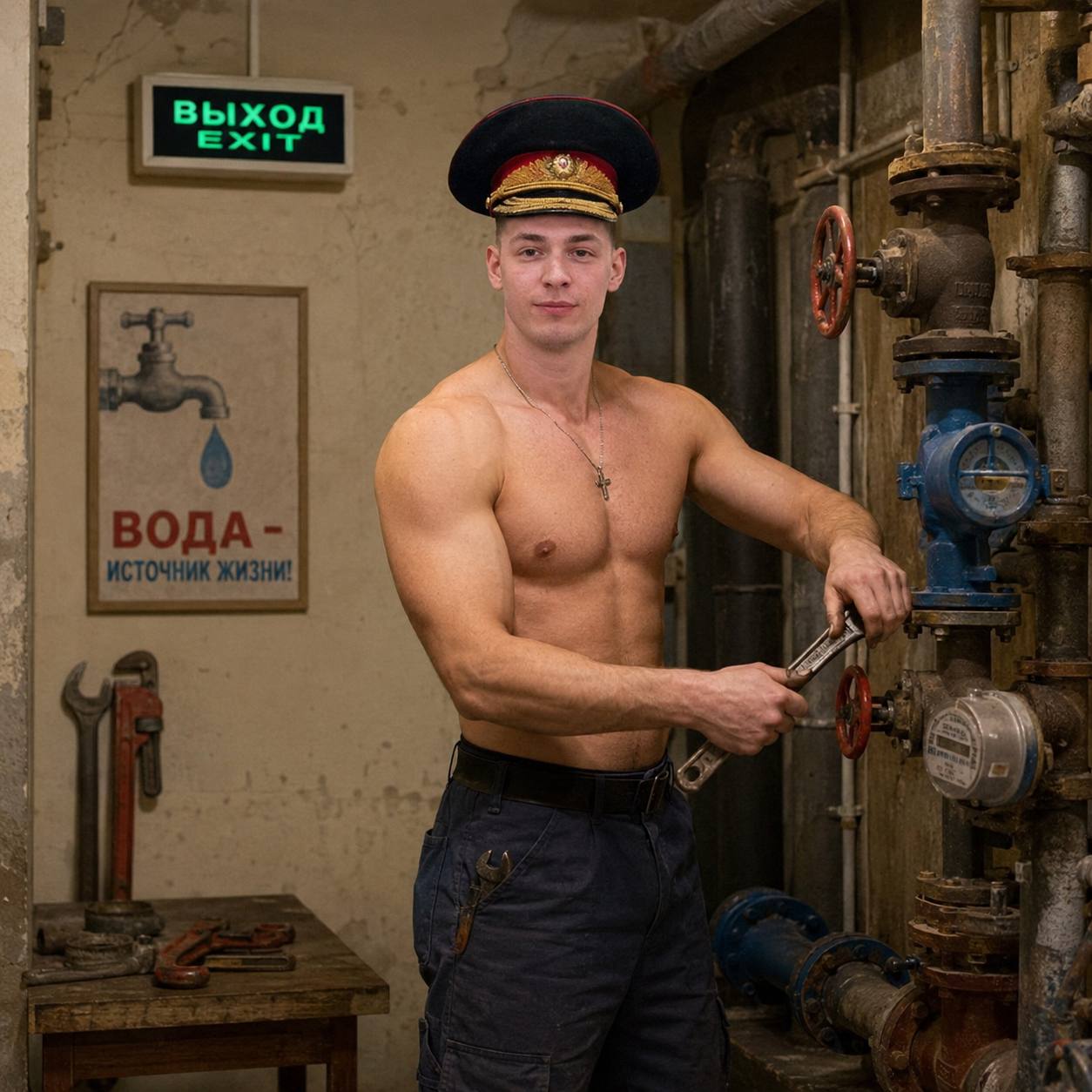 Сантехник Саша Дюль